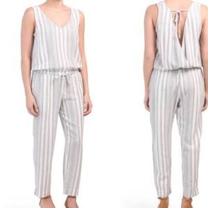 Cloth & Stone Striped Jumpsuit